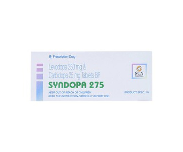 Thuốc điều trị triệu chứng bệnh Parkison Syndopa 275 (5 vỉ x 10 viên/hộp)