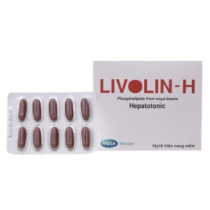 Thuốc điều trị viêm gan Livolin-H (10 vỉ x 10 viên/hộp)