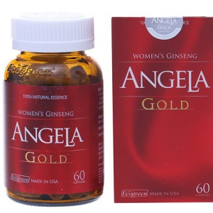 Thực phẩm chức năng tăng cường sức khỏe sinh lý nữ Sâm Angela Gold (60 viên/hộp)