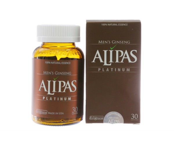 Viên uống tăng cường sinh lý cho nam Sâm Alipas Platinum (30 viên/hộp)