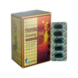 Viên uống bồi bổ sức khỏe Homisopha Ginseng Gold (12 vỉ x 5 viên/hộp)