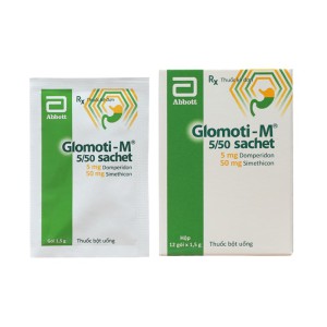 Thuốc trị nôn, buồn nôn Glomoti-M (12 gói/hộp)
