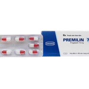 Thuốc trị động kinh Premilin 75mg (3 vỉ x 10 viên/hộp)