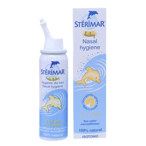 Dung dịch nước muối xịt mũi cho trẻ em Sterimar baby (50ml)