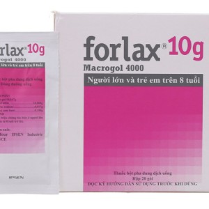 Thuốc điều trị táo bón Forlax 10g (20 gói/hộp)