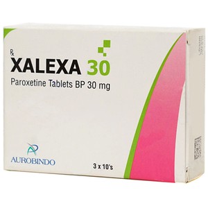 Thuốc điều trị trầm cảm Xalexa 30mg (3 vỉ x 10 viên/hộp)