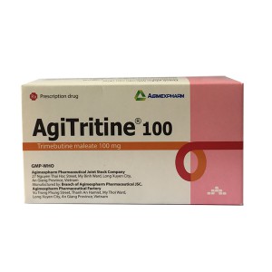Thuốc trị rối loạn nhu động ruột AgiTritine 100 (10 vỉ x 10 viên/hộp)