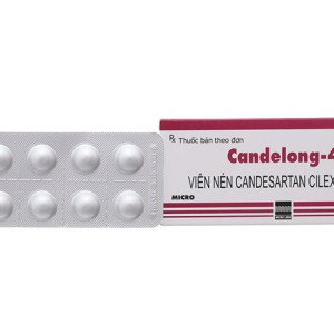 Thuốc trị cao huyết áp Candelong-4 (10 vỉ x 10 viên/hộp)
