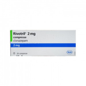 Thuốc điều trị động kinh Rivotril 2mg (2 vỉ x 10 viên/hộp)