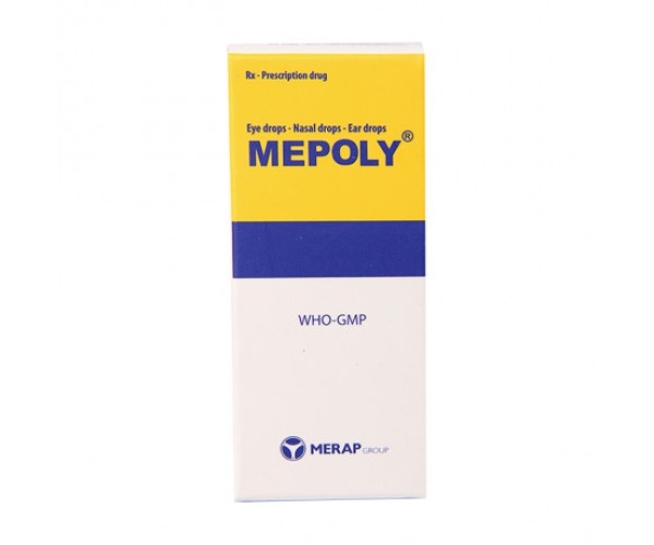 Thuốc nhỏ mắt, tai, mũi Mepoly (10ml)