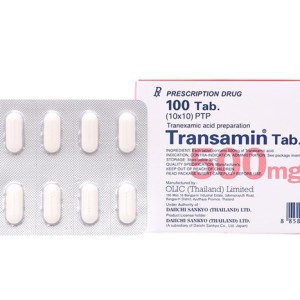 Thuốc cầm máu Transamin 500mg (10 vỉ x 10 viên/hộp)