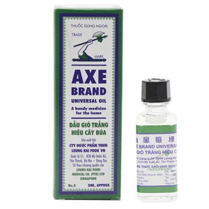 Dầu gió trắng hiệu Cây Búa Axe Brand (5ml)