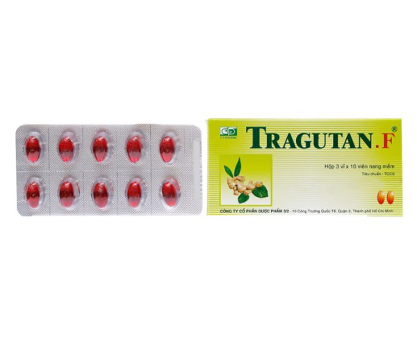 Thuốc ho Tragutan F (3 vỉ x 10 viên/hộp)