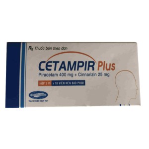 Thuốc Cetampir plus (3 vỉ x 10 viên/hộp)