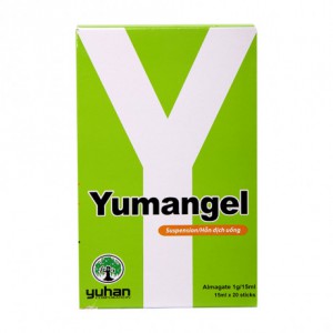 Thuốc trị loét dạ dày, tá tràng Yumangel (20 gói/hộp)