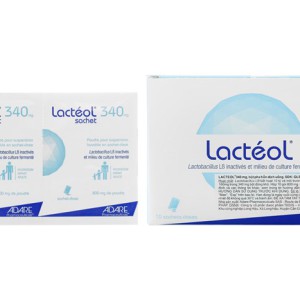 Men vi sinh Lactéol 340mg (10 gói/hộp)