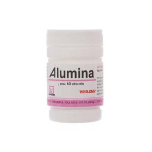 Thuốc trị loét dạ dày tá tràng Alumina Nadyphar (60 viên/chai)
