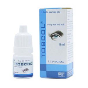 Thuốc nhỏ mắt điều trị viêm kết mạc Tobcol (5ml)
