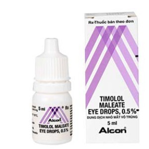 Dung dịch nhỏ mắt vô trùng Timolol 0.5% (5ml)