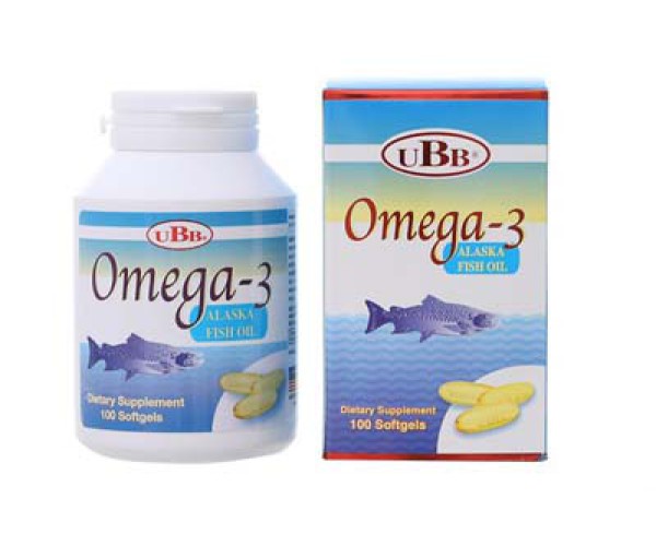 Viên uống bổ mắt Omega 3 UBB (100 viên/hộp)