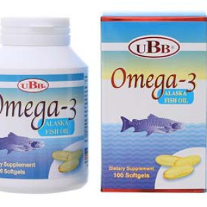 Viên uống bổ mắt Omega 3 UBB (100 viên/hộp)