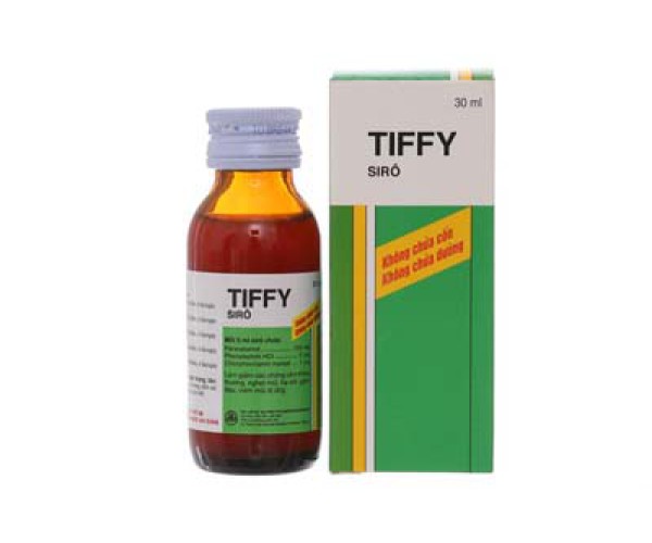Sirô điều trị giảm các chứng cảm thông thường Tiffy (30ml)