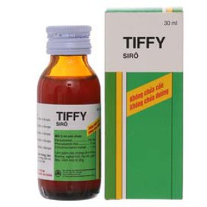 Sirô điều trị giảm các chứng cảm thông thường Tiffy (30ml)