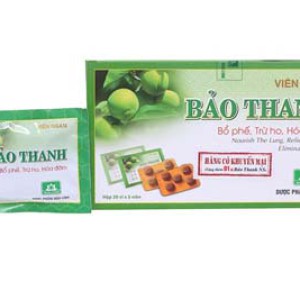 Viên ngậm ho Bảo Thanh (20 vỉ x 5 viên/hộp)