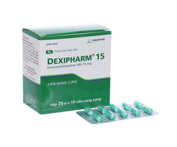 Dexipharm 15mg (20 vỉ x 10 viên/hộp)