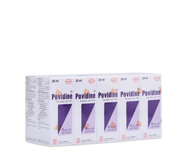 Dung dịch sát khuẩn Povidine 10% (20ml)