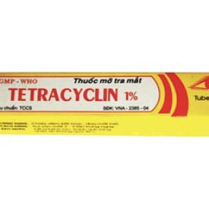 Thuốc mỡ tra mắt Tetracyclin 1% Quapharco (5g)