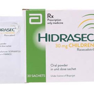 Thuốc bột trị tiêu chảy cho trẻ Hidrasec Children 30mg (30 gói/hộp)