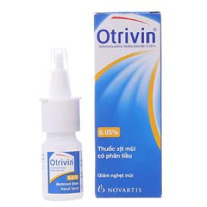 Thuốc xịt mũi giảm nghẹt mũi Otrivin 0.05% Nasal Spray (10ml)