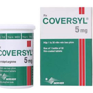 Thuốc điều trị cao huyết áp Coversyl 5mg (30 viên/chai)