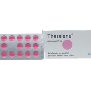 Thuốc chống dị ứng Theralene 5mg (2 vỉ x 20 viên/hộp)