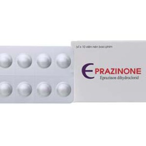 Thuốc trị viêm phế quản, viêm mũi, suy hô hấp Eprazinone 50mg (3 vỉ x 10 viên/hộp)