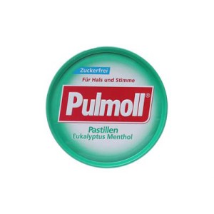 Kẹo ngậm ho Pulmoll Pastillen Eukalyptus Menthol (50g/hộp)