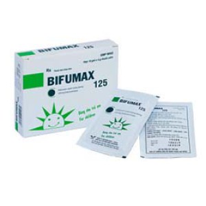 Thuốc kháng sinh Bifumax 125mg (10 gói/hộp)