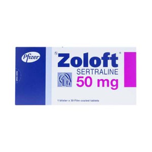 Thuốc chống trầm cảm Zoloft 50mg (3 vỉ x 10 viên/hộp)