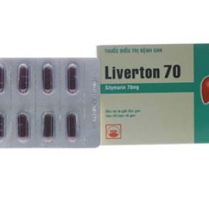 Thuốc điều trị bệnh gan Liverton 70 (10 vỉ x 10 viên/hộp)