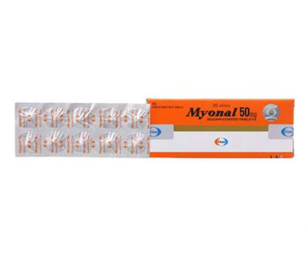 Thuốc giãn cơ Myonal 50mg (3 vỉ x 10 viên/hộp)