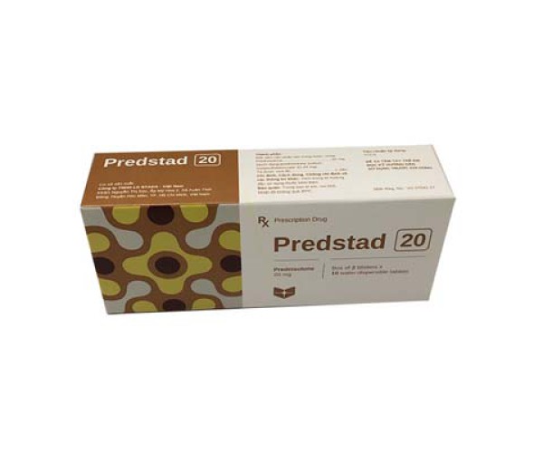 Thuốc kháng viêm Predstad 20mg (2 vỉ x 10 viên/hộp)