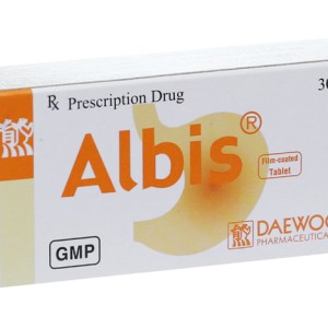 Thuốc điều trị loét dạ dày tá tràng Albis (3 vỉ x 10 viên/hộp)