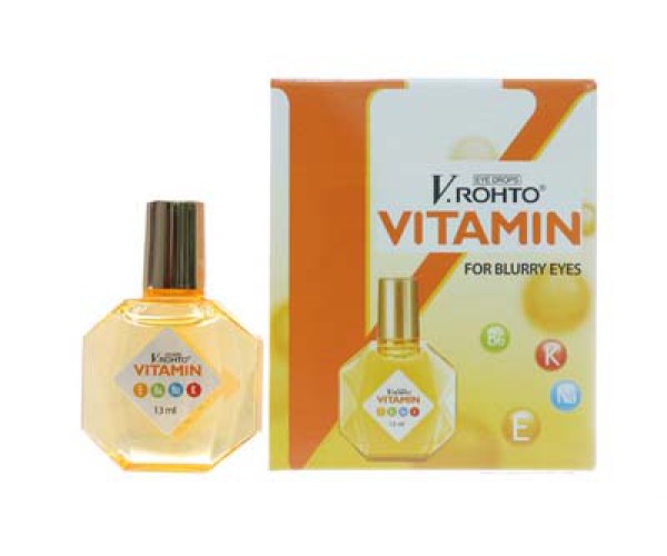 Thuốc nhỏ mắt cải thiện tình trạng mờ mắt V. Rohto Vitamin (13ml)