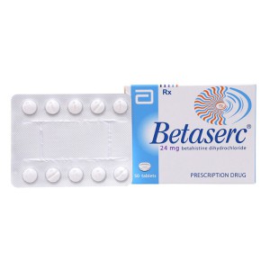 Thuốc trị rối loạn tiền đình Betaserc 24mg (5 vỉ x 10 viên/hộp)