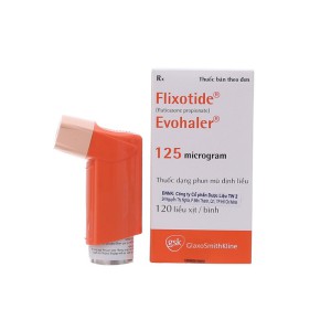 Thuốc xịt điều trị hen phế quản Flixotide Evohaler 125mcg
