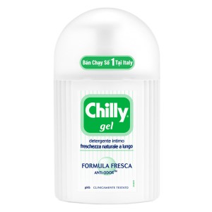 Dung dịch vệ sinh phụ nữ mát lạnh Chilly Gel (200ml)