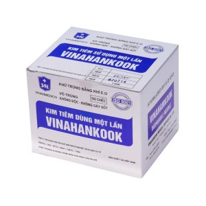 Đầu kim tiêm vô trùng 26G (Hộp 100 chiếc)