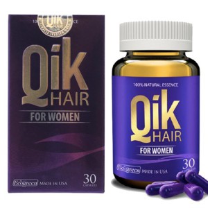 Viên uống kích thích mọc tóc cho nữ Qik Hair For Women (30 viên/hộp)