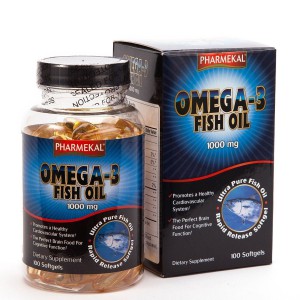 Viên dầu cá Omega 3 Fish Oil 1000mg Pharmekal (100 viên/hộp)